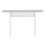 Living And Home (White & Grey) Rectangular Console Dining Table with Storage Shelf 5