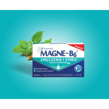 Magne-B6 Fatigue and Stress, Magnesium and Ashwagandha, 30 tablets