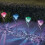 (Colour Changing LED) Solarize Solar Diamond LED Lights Set of 4 2