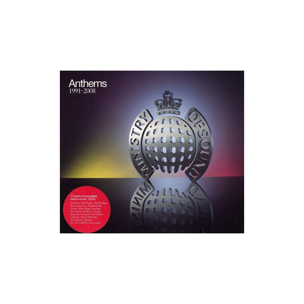 Ministry Of Sound Anthems 1991-2008 - Various - Cd