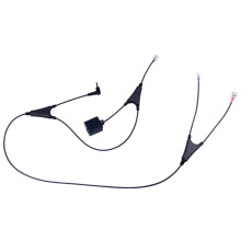 JABRA Link EHS Adapter - Aktualisierte Version vom Kabel 14201-36 für die 80x9 Serie der digitalen Telefone von Alcatel Lucent Enterprise.