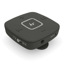 KitSound Bluetooth Wireless Music Adaptor 2 | Headphones, Speaker, TV, Radio, Laptop Transmitter