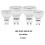 Energizer Energizer LED GU10 Dimmable Cool White Light Bulbs - 4 Packs Blister 2