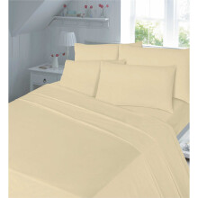 (Latte , King) Fitted Sheet Extra Deep 40cm 180 Thread Non Iron