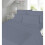 (Grey, Single) Fitted Sheet Extra Deep 40cm 180 Thread Non Iron 1