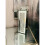 Tall Crushed Crystal Pillar Candle Holder Stand Jewel Diamante Mirror 4