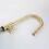 Jiuzhuo Brushed Gold Touch Kitchen Mixer Tap Stailess Steel Pull Out Spray Single Handle 6