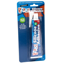 50ml Clear Dry Silicone Craft Glue With Nozzle
