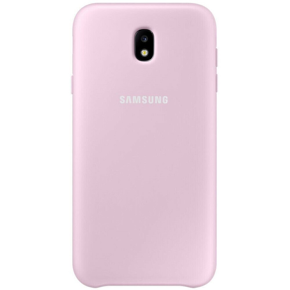 Genuine Samsung Dual Layer Case Cover For J3 2017 Ef-Pj330cpeg Pink 8806088870137