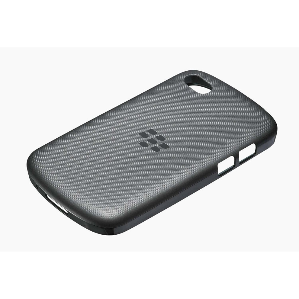 Genuine BlackBerry Black Soft Shell Case Cover for Q10 ACC-50724-201