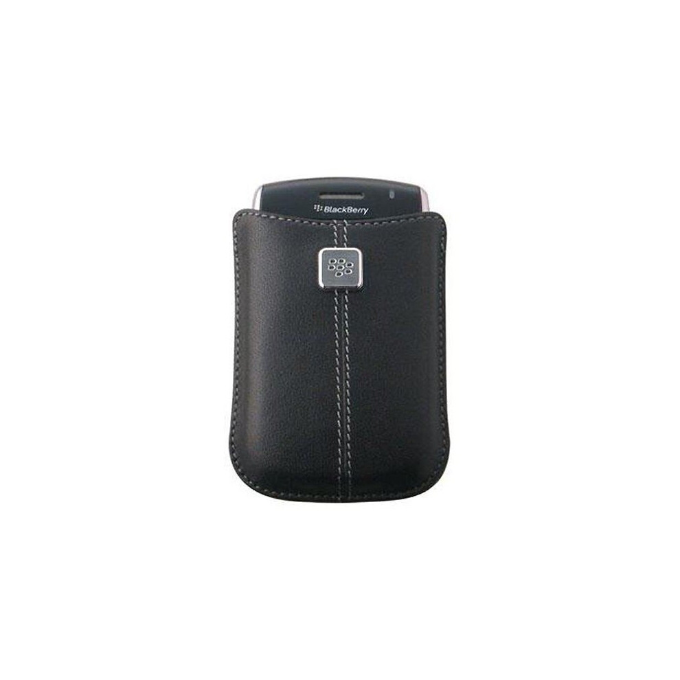 BlackBerry 9700/8900 Leather Pocket - Black (NEW)