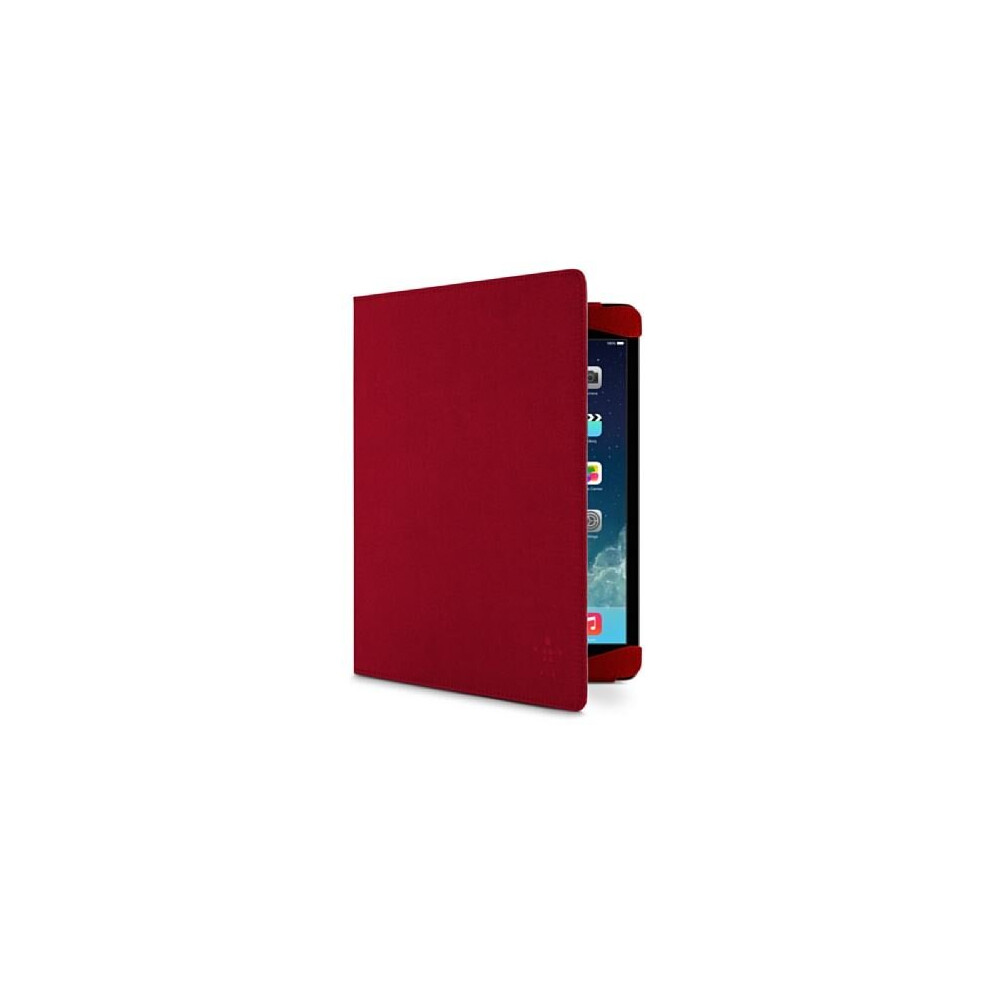 Belkin F7 N053B2 C00 Protective cover for iPad Air (Convertible in Foot, Polyester) Red