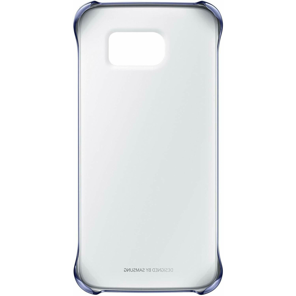 Samsung Galxy S6 Clear Cover Blue Clear Hard Case EF-QG920BBE