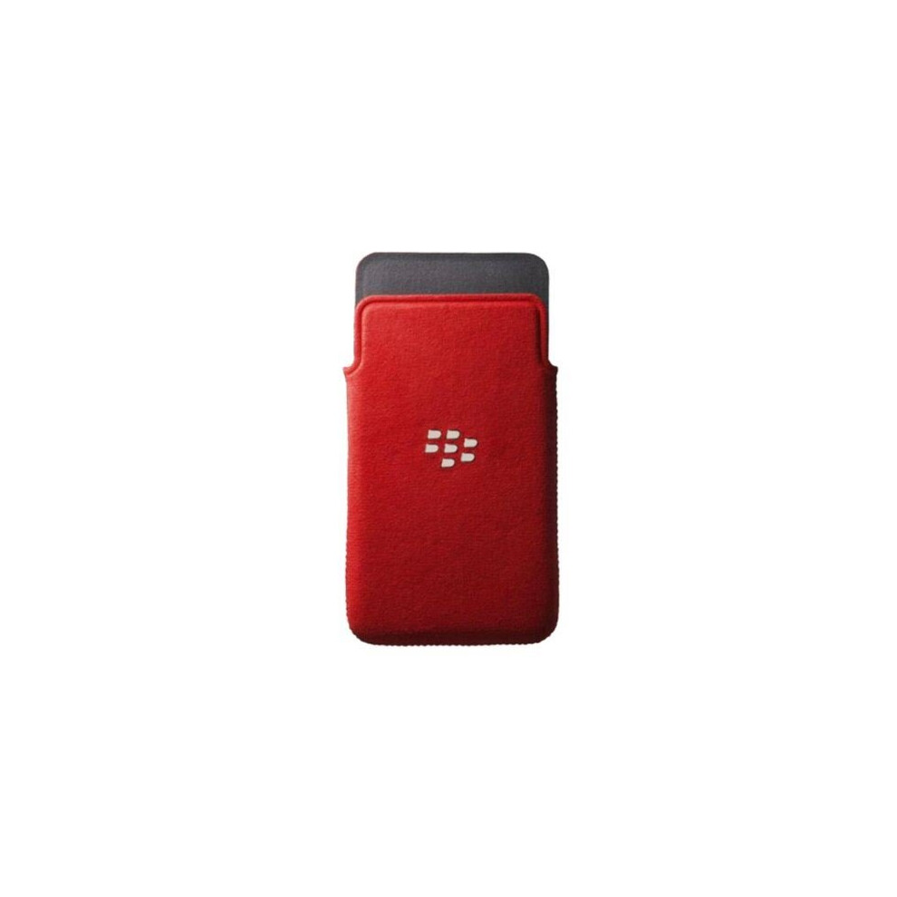 BlackBerry Microfibre Smartphone Pocket for BlackBerry Z10 - Red