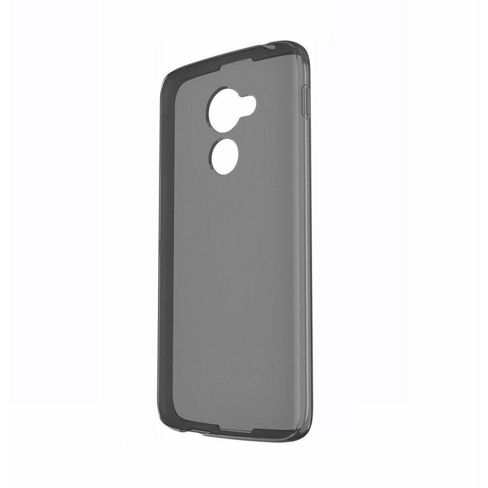 Blackberry DTEK60 Black Transparent Soft Shell Case Cover ACC-63105-001