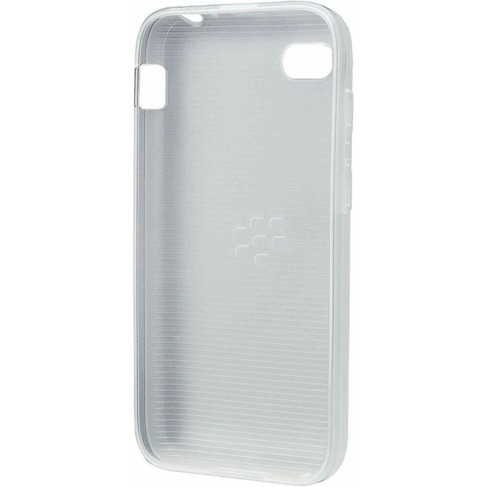 BlackBerry Clear White Soft Shell Case Cover for Q5 ACC-54693-202