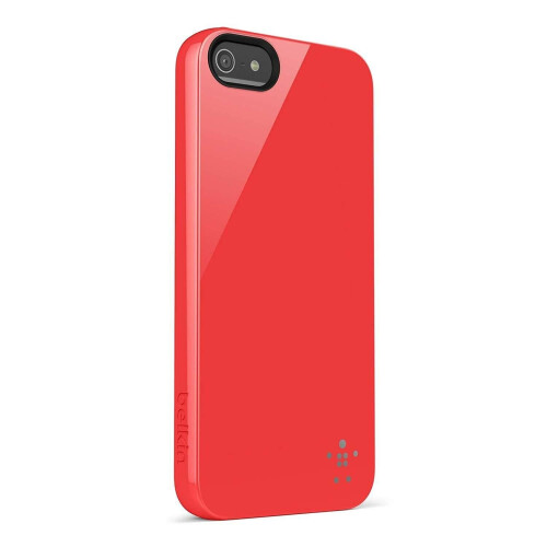 Belkin Belkin Grip Ruby Gloss Case Cover for iPhone 5 5S SE Red F8W158vfC01