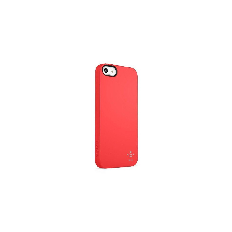 Belkin Shield Matte Case for iPhone 5 - Red