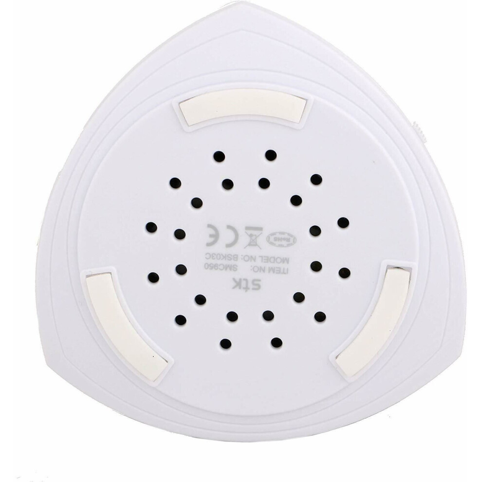 Stk Smc950 Bluetooth Mini Stereo Wireless Portable Speaker White 5055377819613