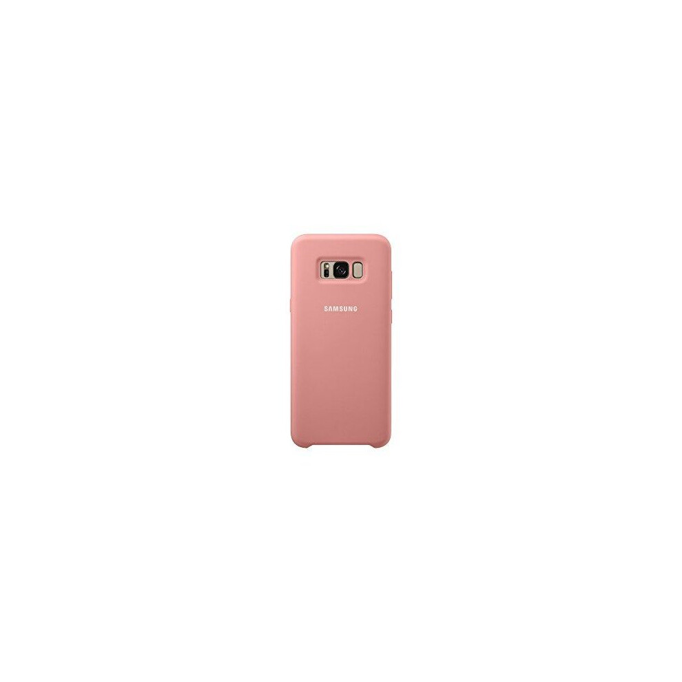 Samsung Original S8 Plus Silicone Phone Case Cover - Pink,EF-PG955TPEG