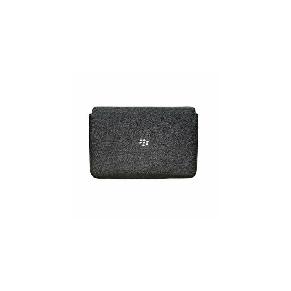 BlackBerry Playbook Leather Sleeve Pouch Case Black ACC-39311-201