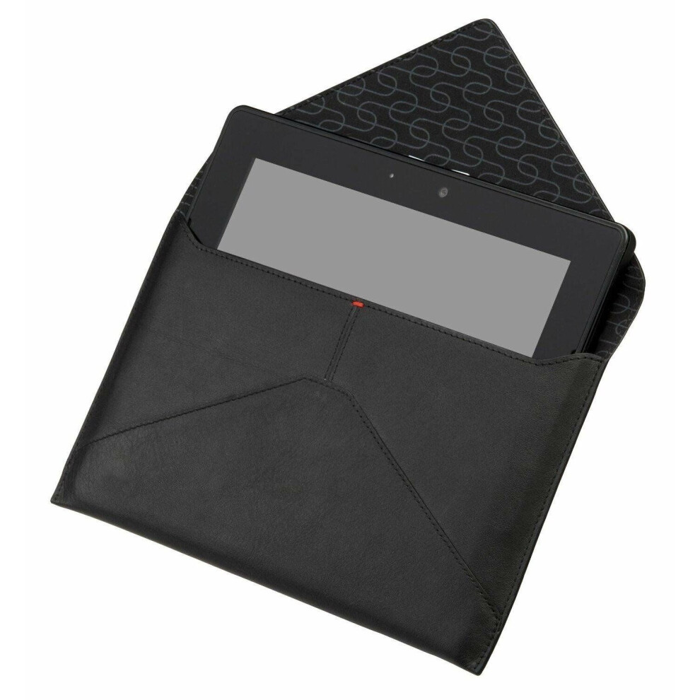 BlackBerry PlayBook Leather Envelope Pouch Wallet Case Black ACC-39317-201