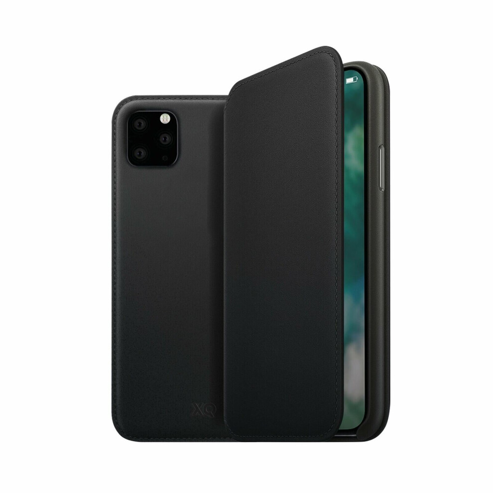 Xqisit Folio Wallet For Iphone 11 Pro Max 6.5" Pouch Case Cover Black 4029948086231