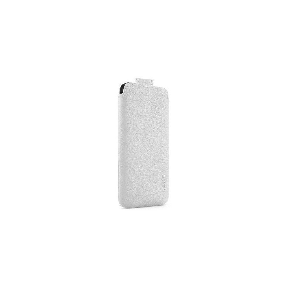 Belkin Leather Pocket Case for iPone SE/5 and 5s - White