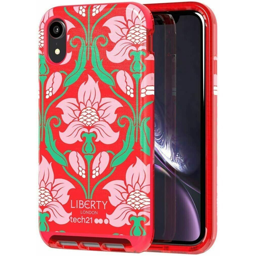 Tech21ãÂ Evo Luxe Case Azelia Case For Iphone Xr 6.1" T21-6127 Red 5056234704813