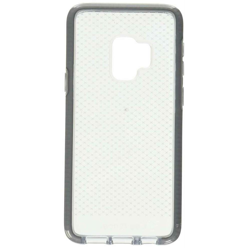 Tech21 Evo Check Case Cover For Samsung S9 Plus Mid T21-5837 Grey 5055517390941