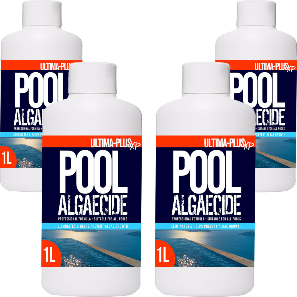 (4L) Ultima Plus XP Algae Remover for Pools & Hot Tubs