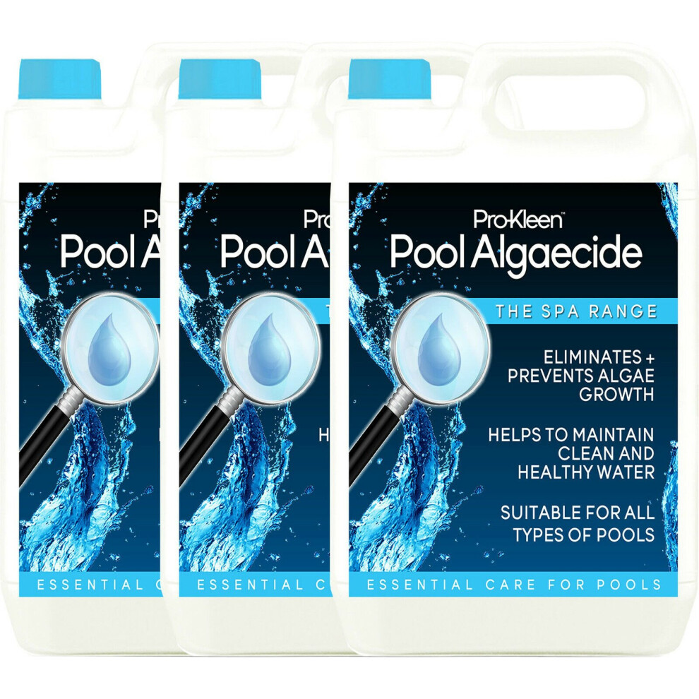 (15L) Pro-Kleen Algae Remover for Pools & Hot Tubs