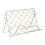 Premier Housewares Vertex Deco Matte Gold Cook Book Stand 2