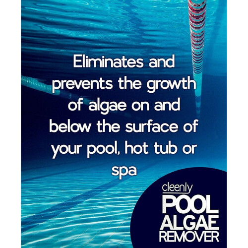 (2L) Cleenly Algae Remover for Pools & Hot Tubs 1