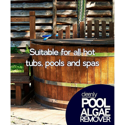 (2L) Cleenly Algae Remover for Pools & Hot Tubs 2