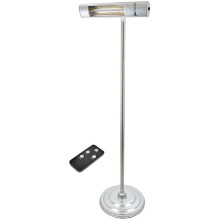 STAYWARM 1500w Directional Pedestal Patio Heater with Remote Control - F2722