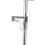 Croydex Croydex Flexi-Fit Four Function Metal Shower Set Steel Slide Adjust 12