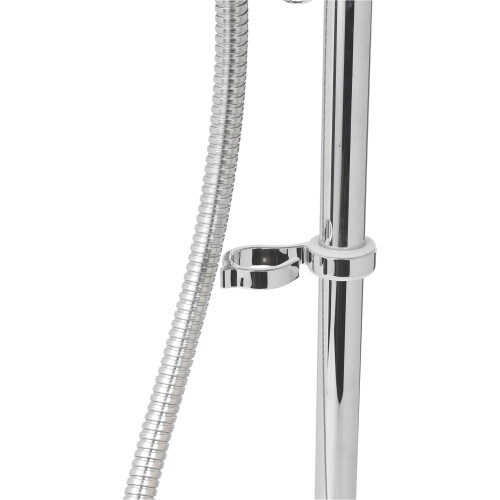 Croydex Croydex Flexi-Fit Four Function Metal Shower Set Steel Slide Adjust 2