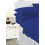 (Royal Blue, Double ) Sheet Set Fitted & Flat sheet with Pillowcase Size 1