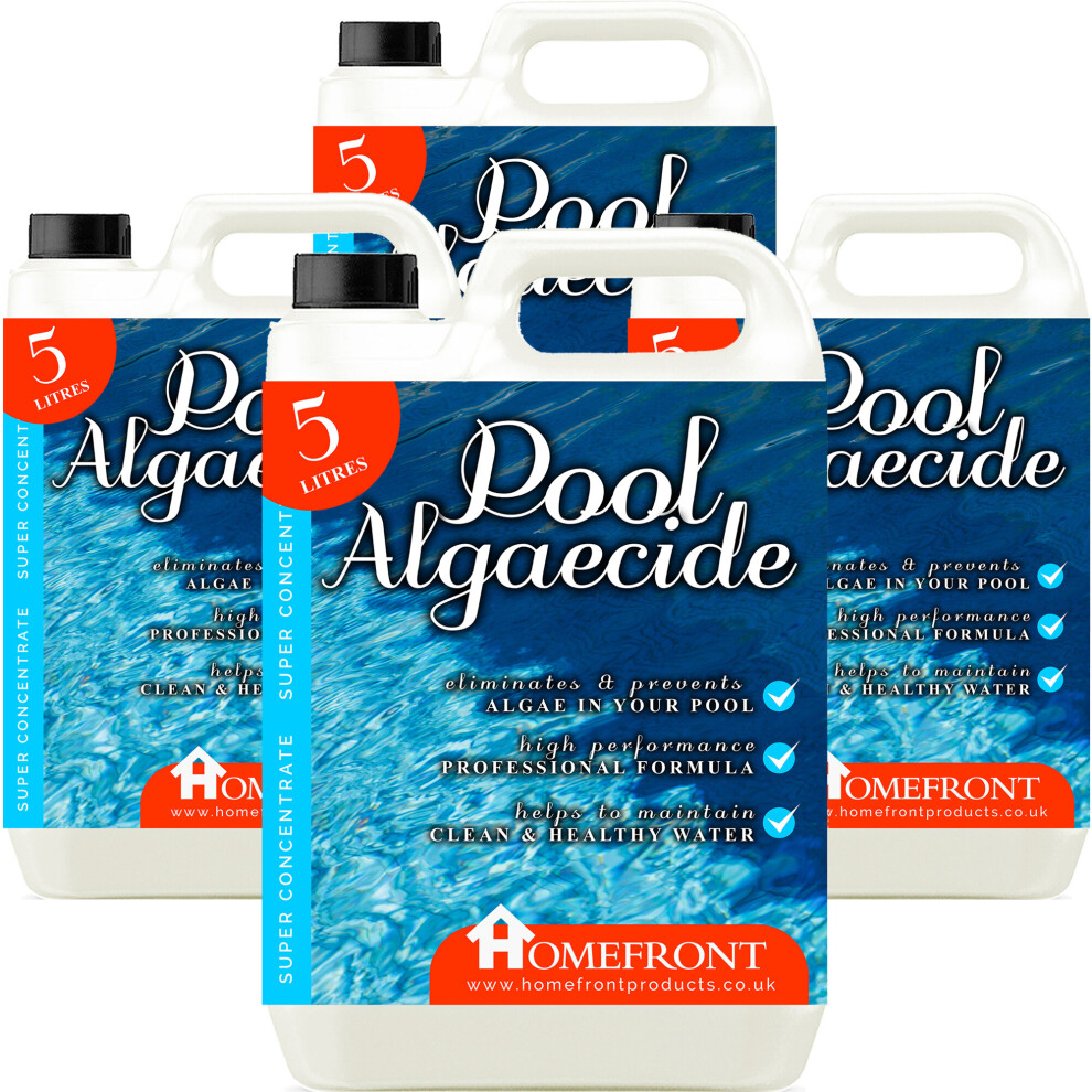 (20L) Homefront Algae Remover for Pools & Hot Tubs