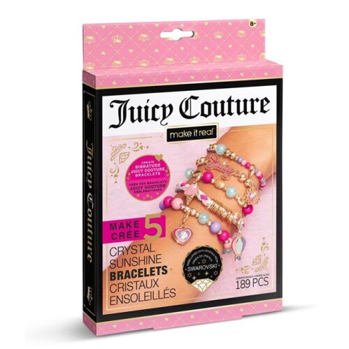 Make It Real Mini Juicy Couture Crystal Sunshine Armbanden