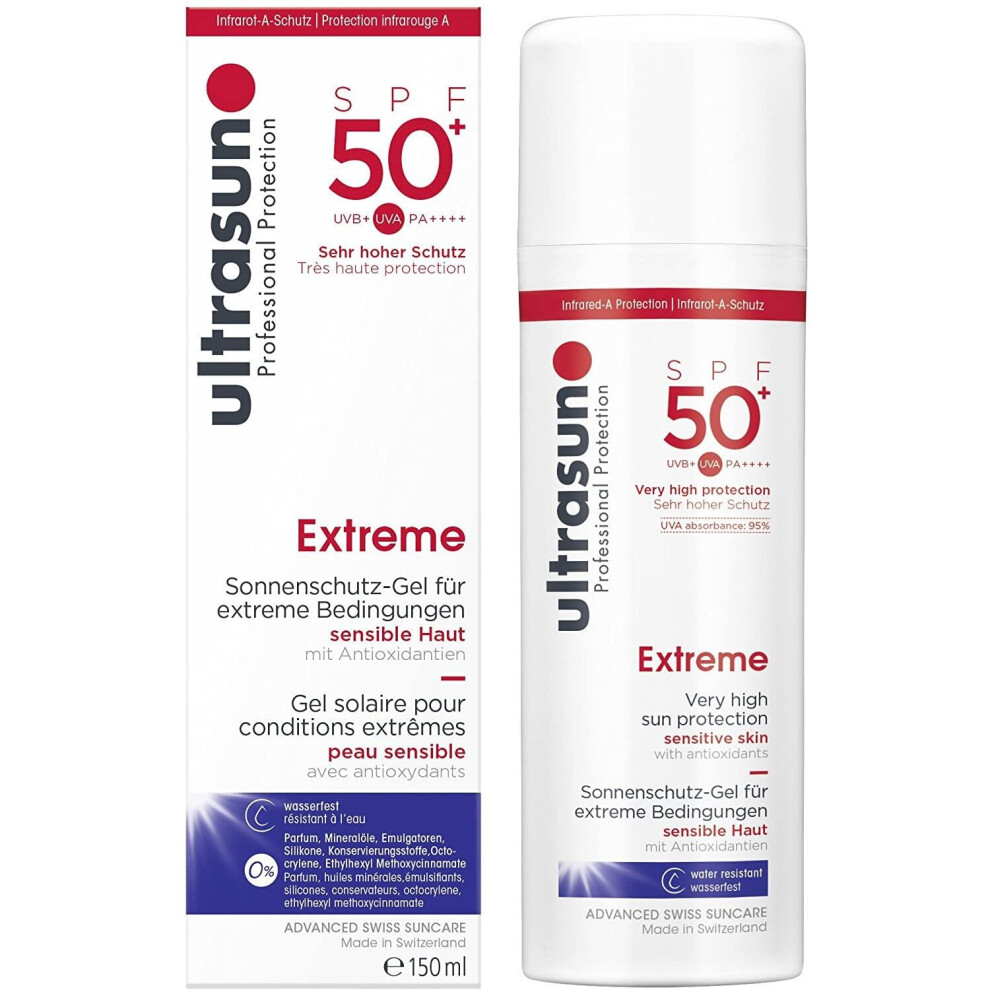 Ultrasun Extreme Spf50+ Sun Lotion For Very Sensitive Skin, 150 Ml