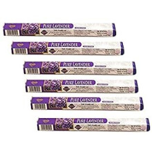 (Pack of 6) Rishta Lavender Agarbatti 20stk,Premium Indian Aroma Incense Sticks ,Natural Air Freshener ,Can be used to practice yoga or to meditate