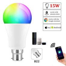 16 Colour Changing B22 RGB Bulb Led Light Bayonet Lamp Remote Control