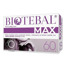Biotebal Max 10 mg, 60 tablets , Hair Nails, Włosy Paznokcie