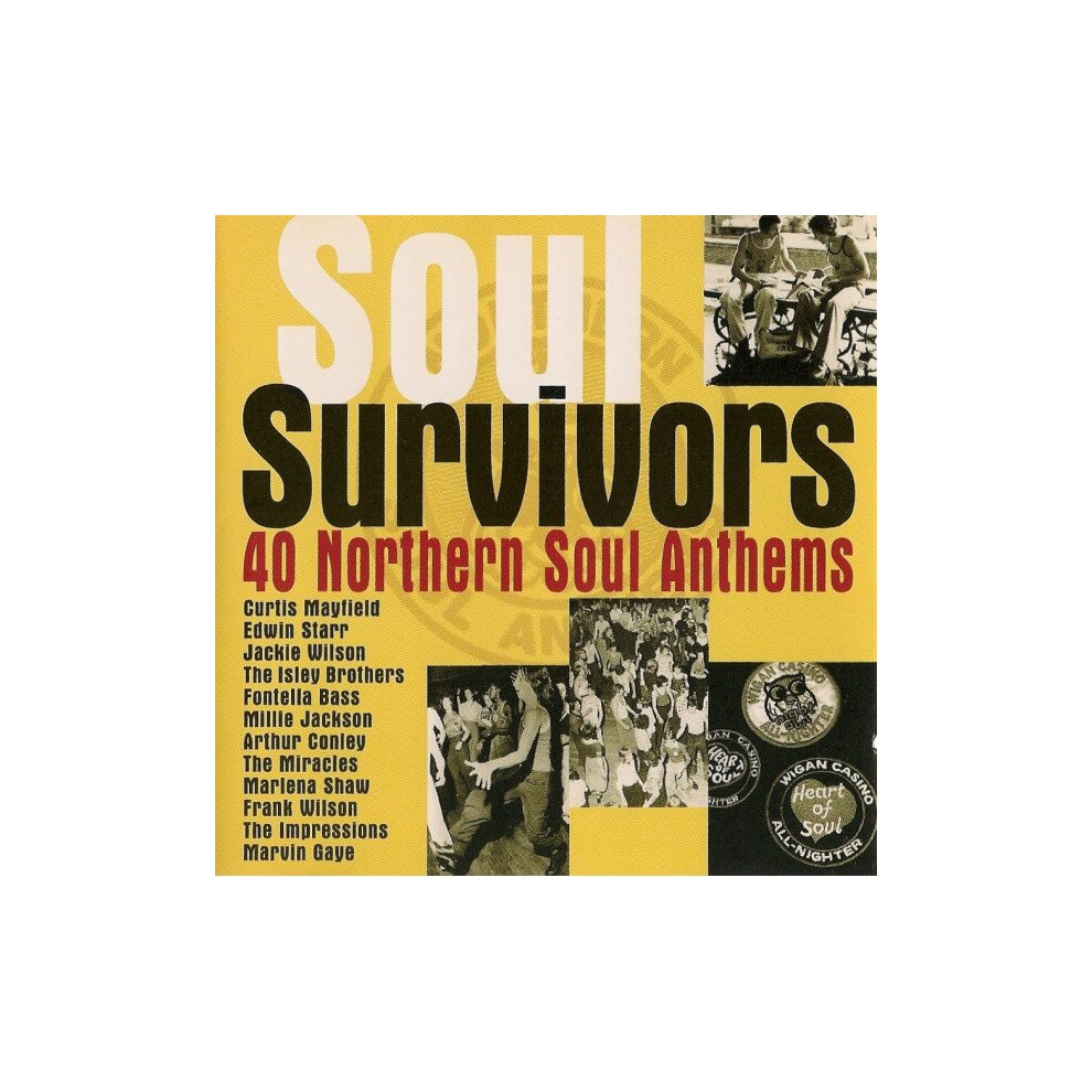 Soul Survivors - 40 Northern Soul Anthems - Various - CD