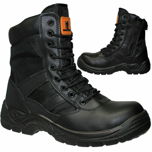 Police safety boots hotsell