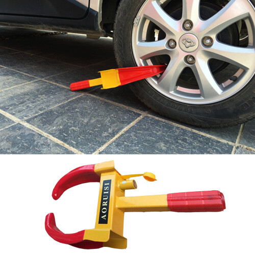 Raskas autopyÃ¶rÃn lukitus Clamp Security Anti Theft Car Locking Auton lukitus 2