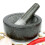 Pestle and Mortar Set Durable Natural Granite Stone Spice Herb Crusher 2