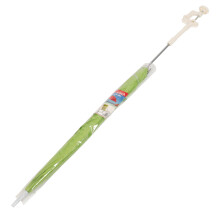 (Green) Screw Clamp Balcony UV Protection Umbrella Parasol